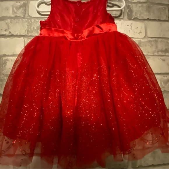 Baby Girl’s Formal Holiday Bow Dress Size 18 Months - Picture 6 of 8